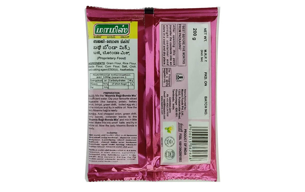 Maamis Bajji - Bonda Mix    Pack  200 grams